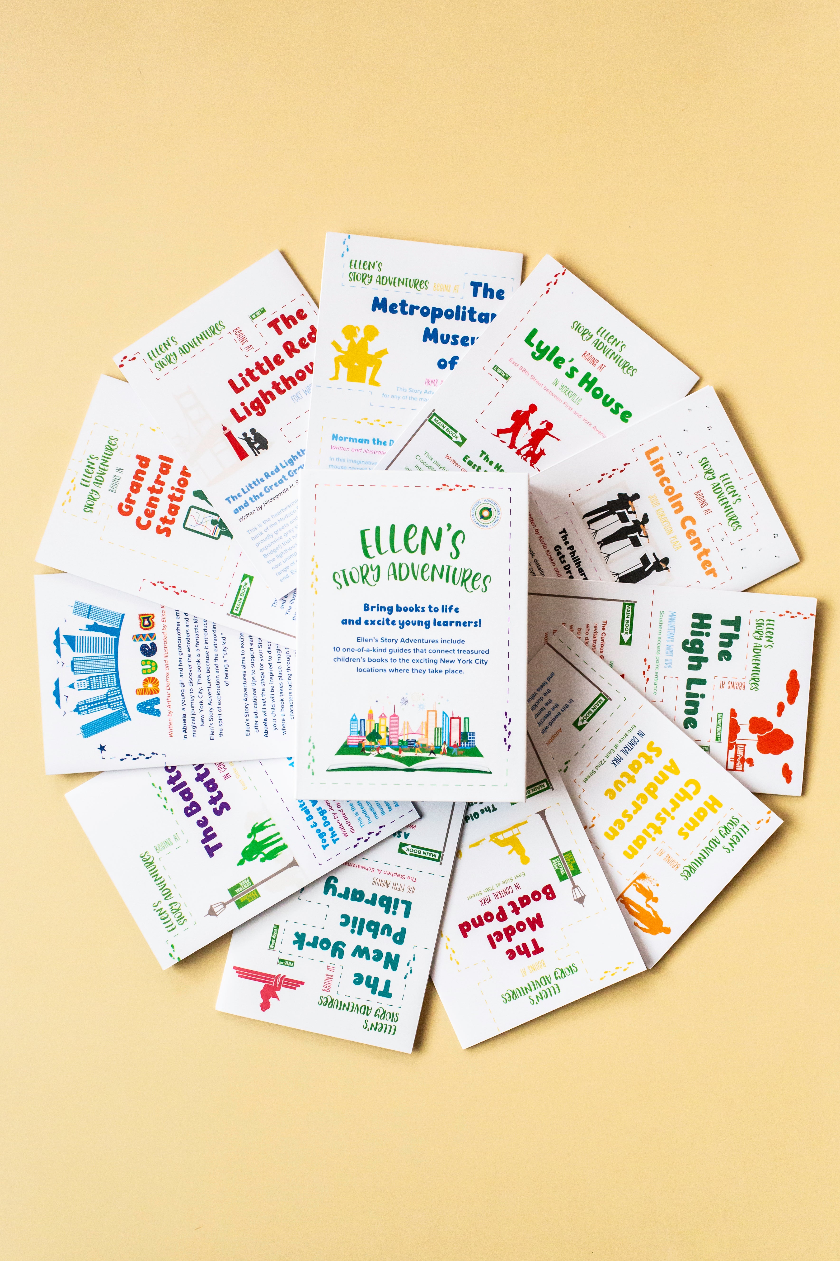 Ellen’s Story Adventures Children's Books – Boxed Set of 10 – Manhattan