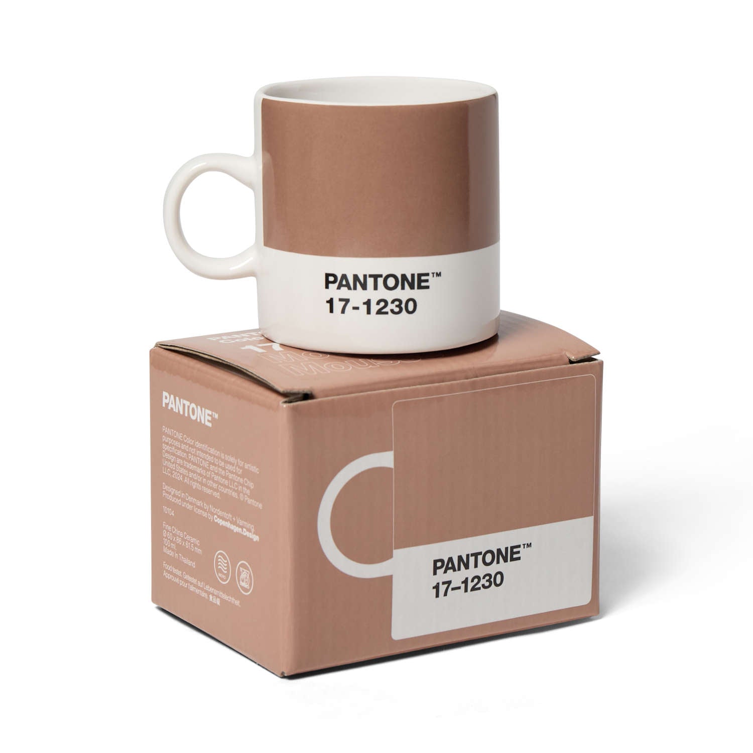 PANTONE Espresso Cup 2025 Color of the Year – Mocha Mousse