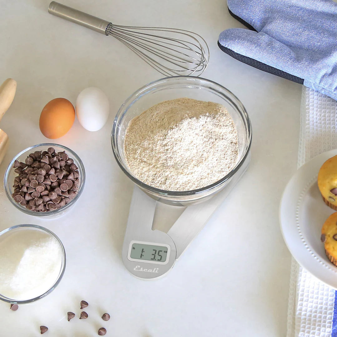 Escali Savu Space Saving Compact Adjustable Platform FoldingScale