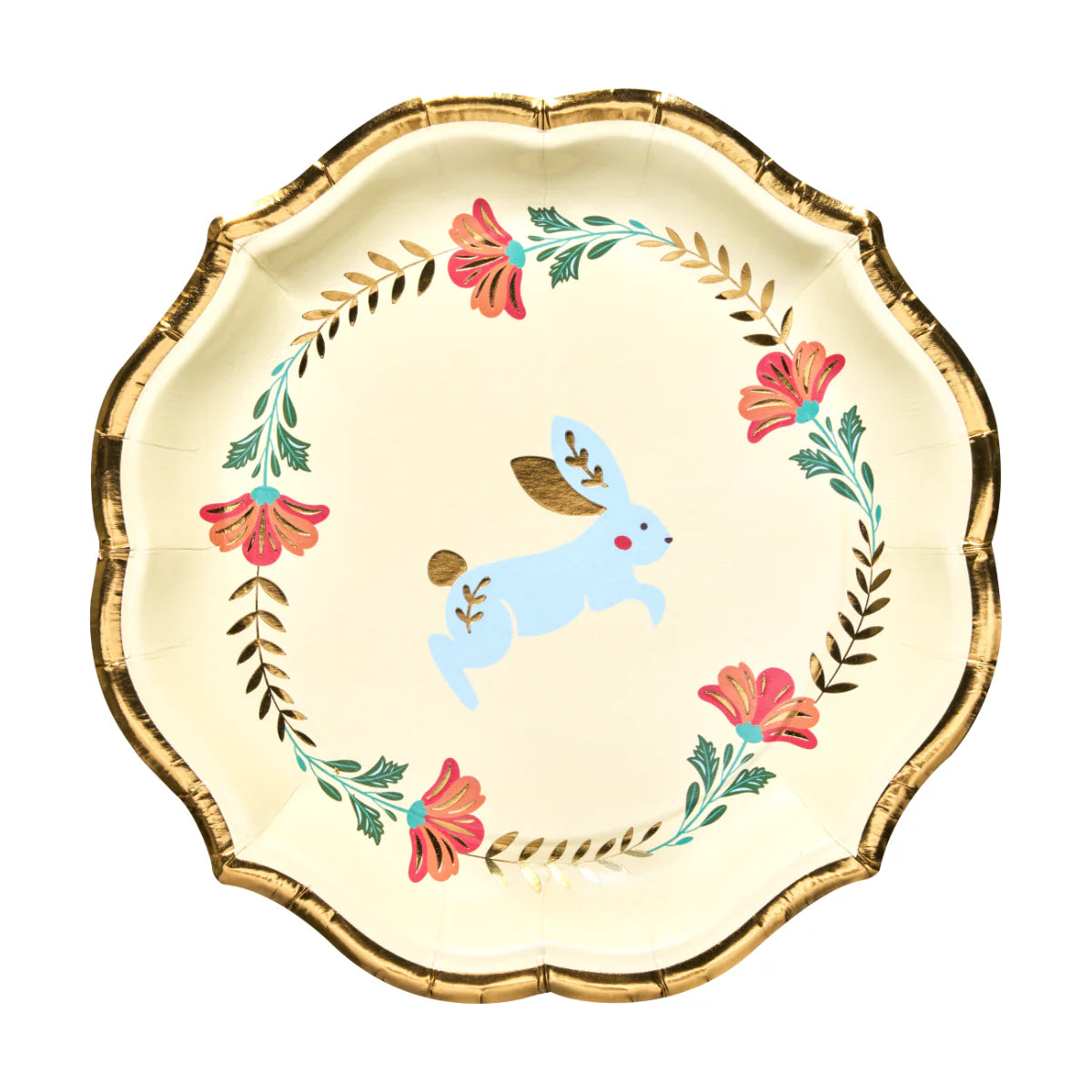 Sophistiplate Wavy Paper Salad & Dessert Plates – 8pk – Folklore Easter