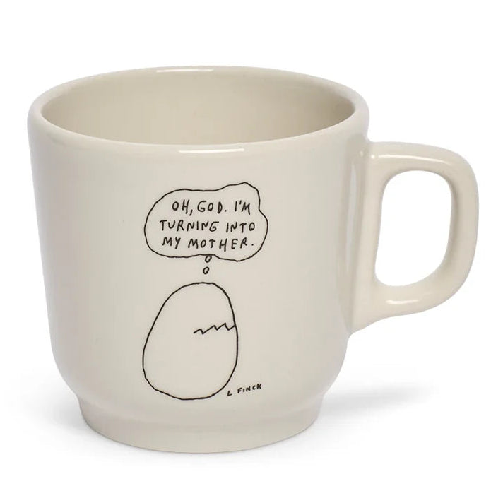 Fishs Eddy Liana Finck Turning Into My Mother Mug - 10oz.