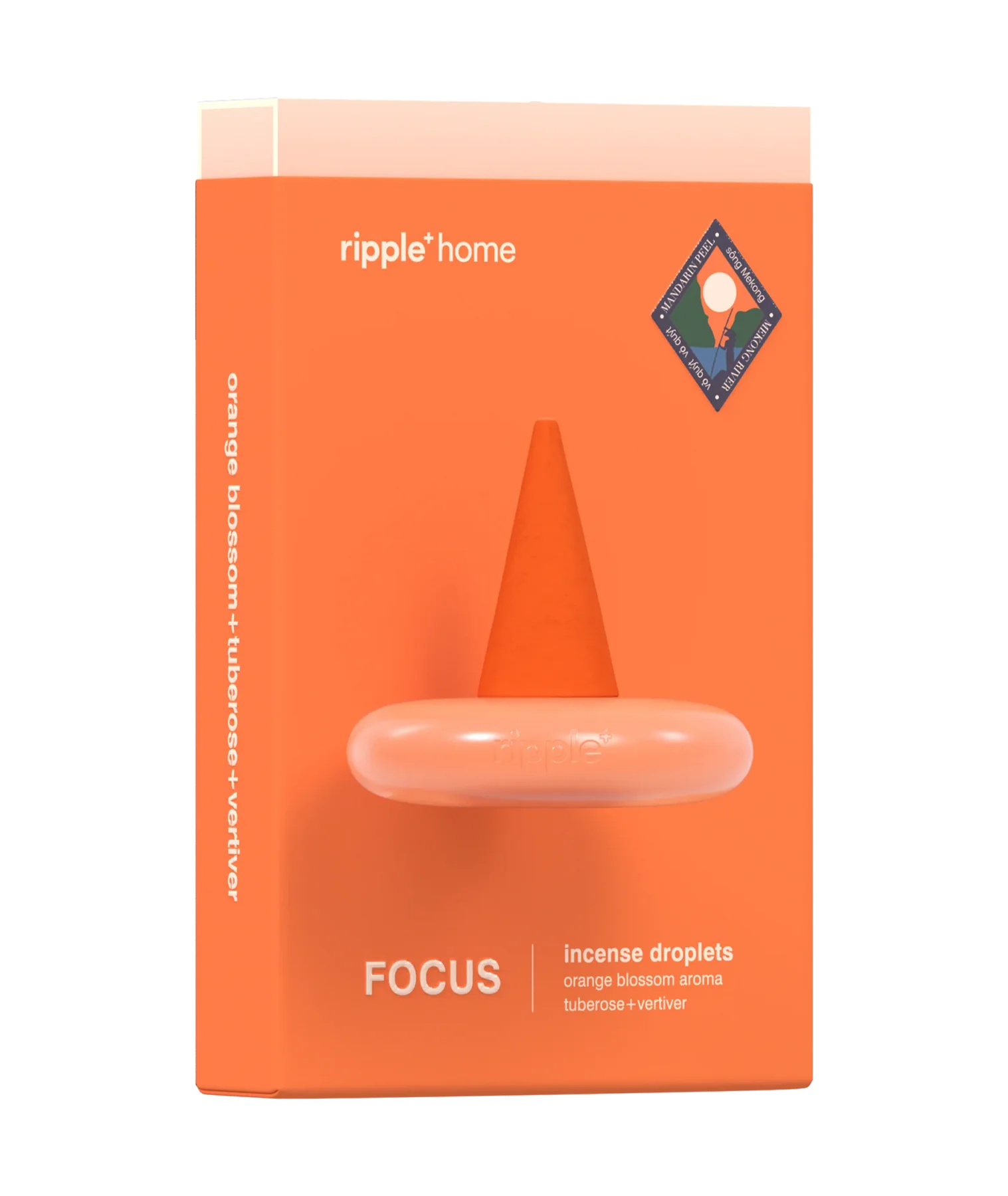 Ripple - Incense A Burst of Blooming Fragrance – 5oz – Focus - Orange Blossom