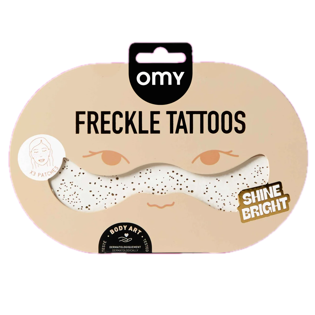 OMY Shine Bright Freckle Tattoos