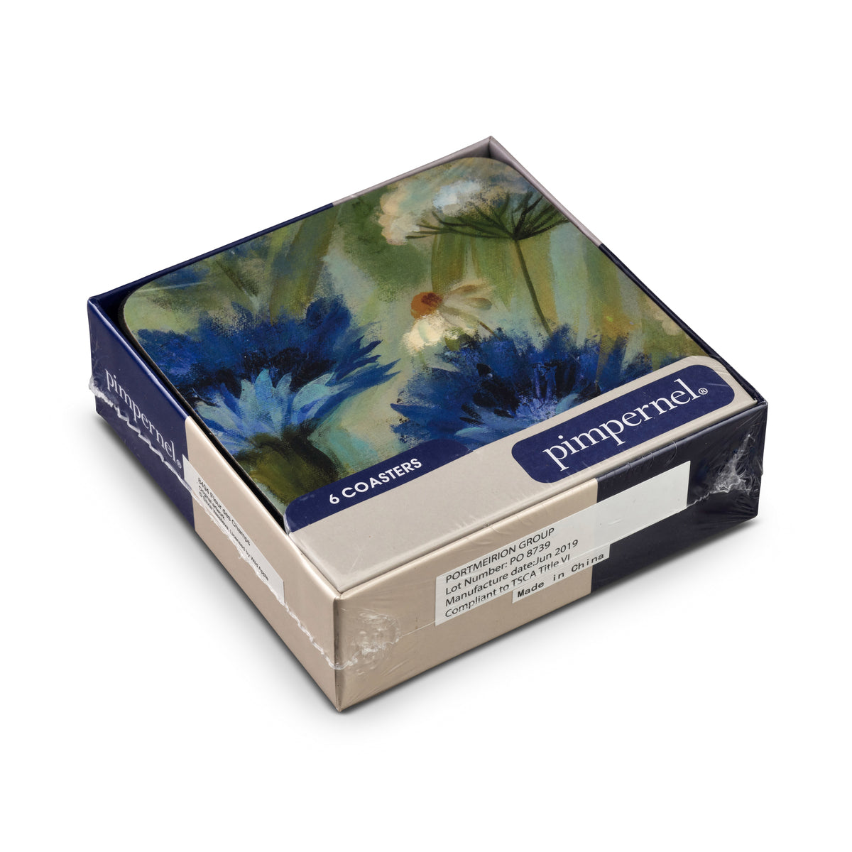 Fleurs des Champs Coasters – Set of 6