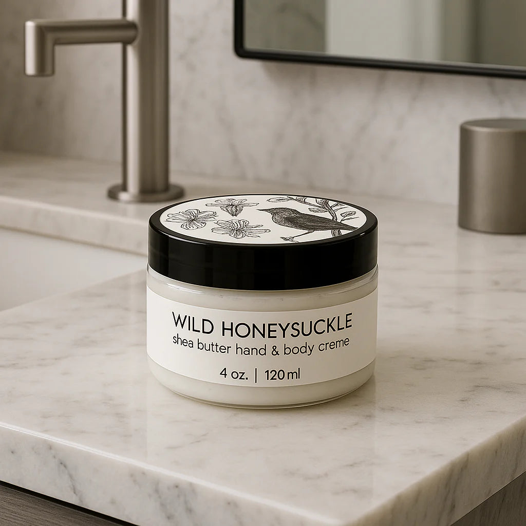 Formulary 55 Botanicals – Shea Butter Hand & Body Creme – Wild Honeysuckle – 4oz