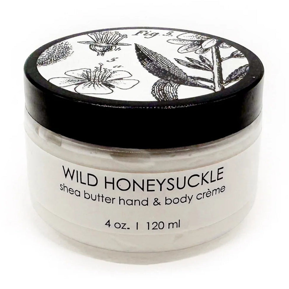 Formulary 55 Botanicals – Shea Butter Hand & Body Creme – Wild Honeysuckle – 4oz