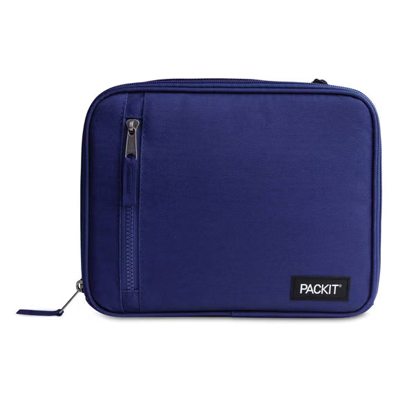 Packit Freezable Classic Lunch Box – 10" x 8" – Blue