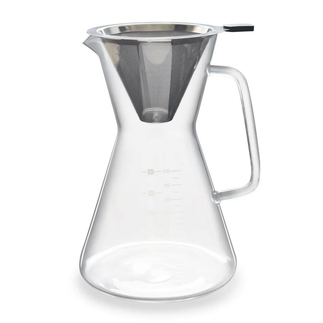 The London Sip Glass Pour Over Coffee Maker – 1200ml