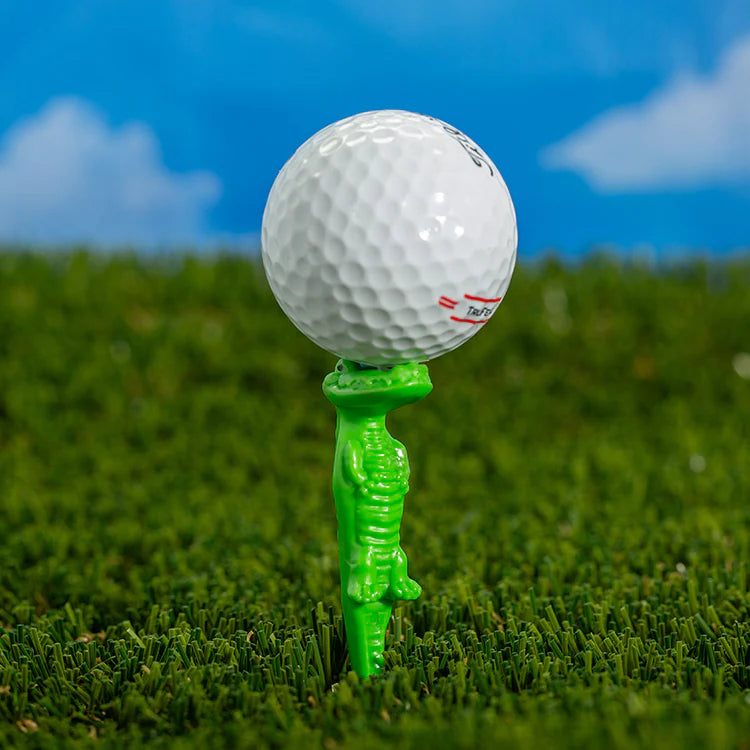 Kikkerland Gator The Caddy Golf Tee – Pack of 6
