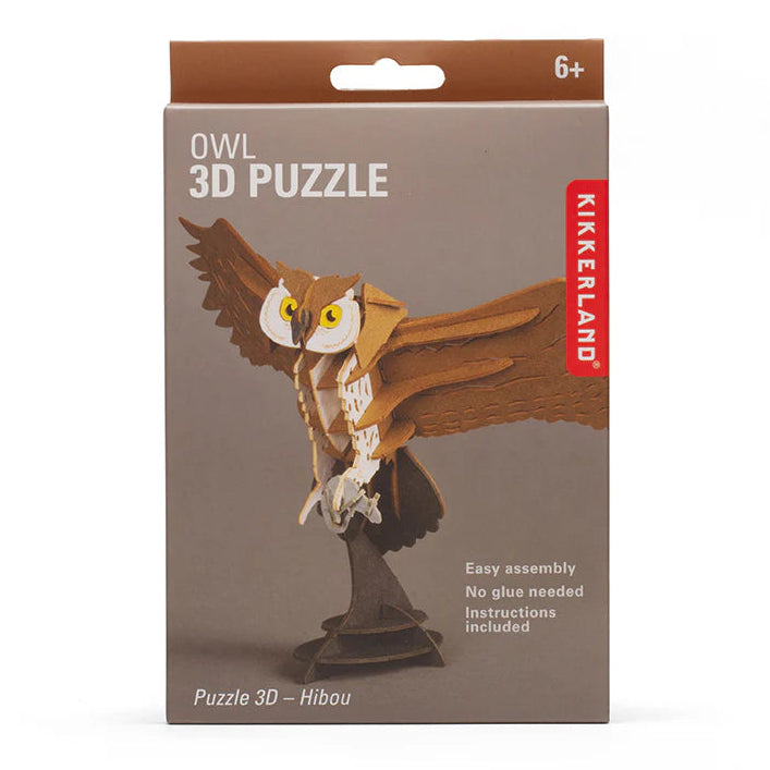 Kikkerland 3D Puzzle – Owl