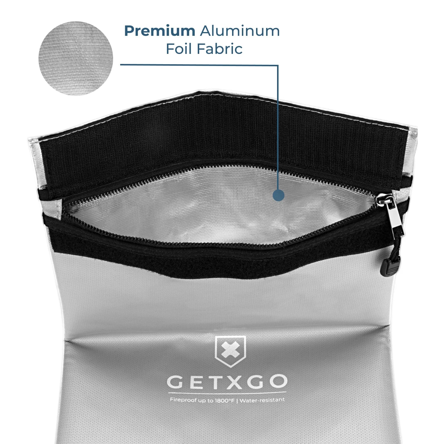 GETXGO Fireproof Document Bag – 15" x 11"