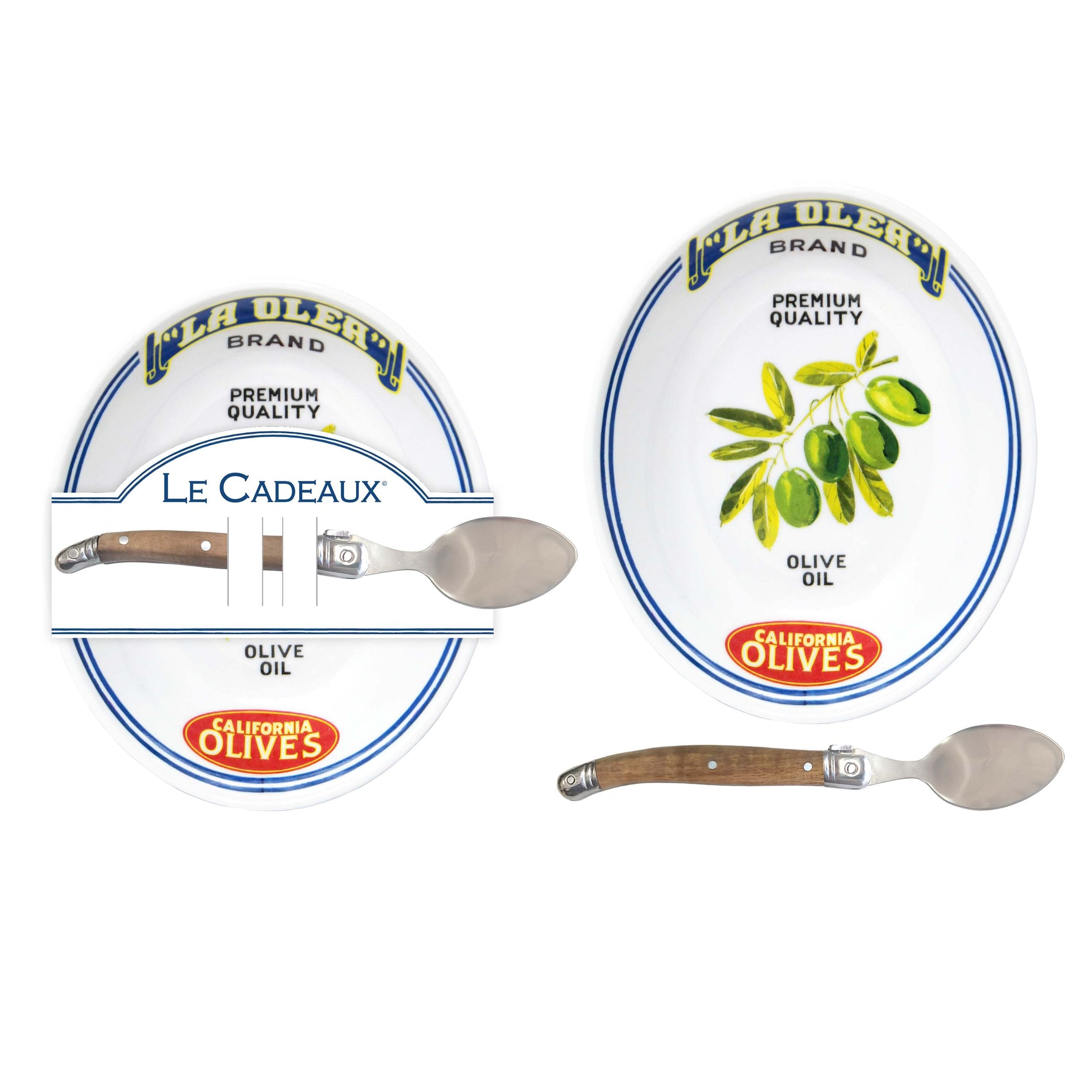 Le Cadeaux Melamine Vintage Olive Bowl Gift Set – Assorted - Each Sold Separately