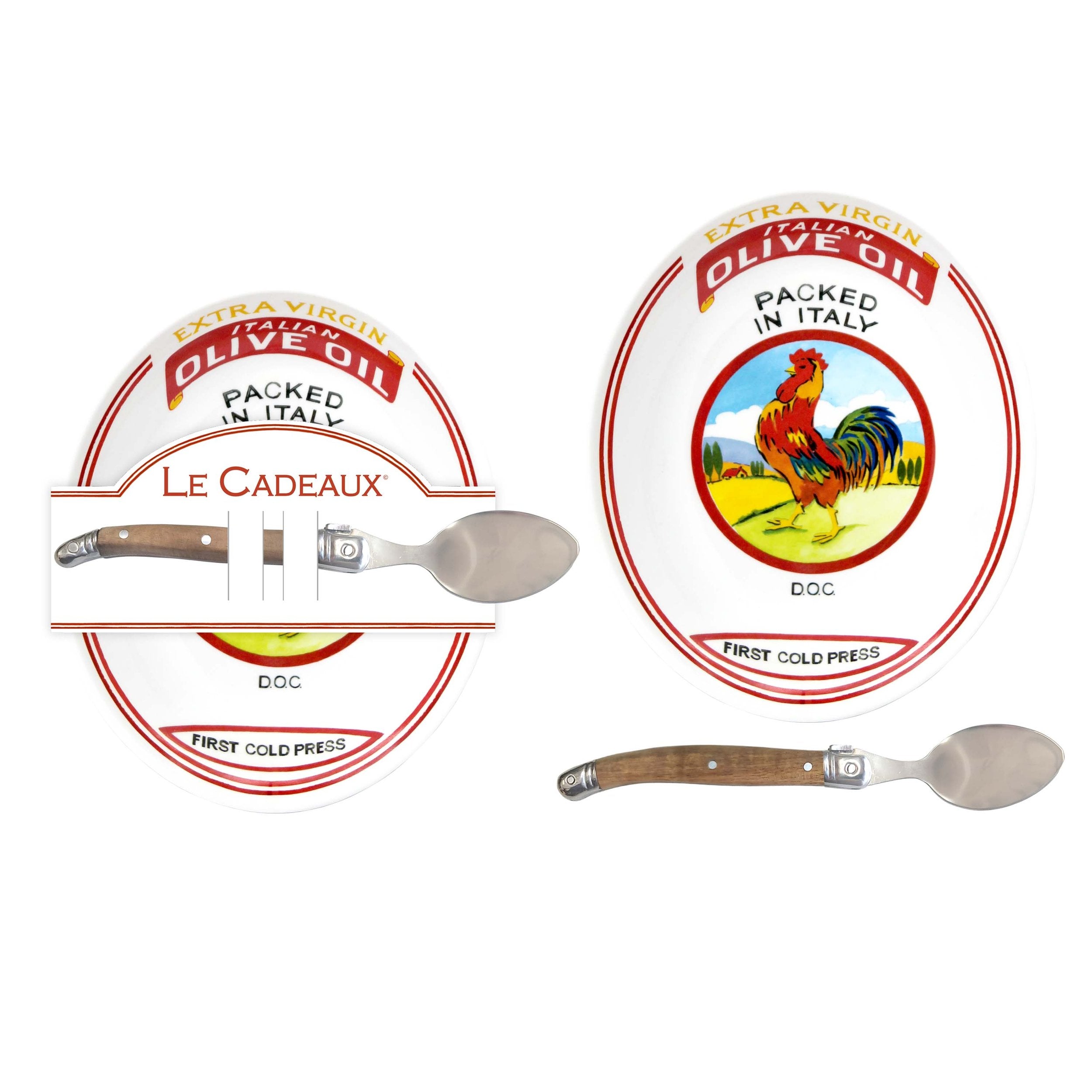 Le Cadeaux Melamine Vintage Olive Bowl Gift Set – Assorted - Each Sold Separately
