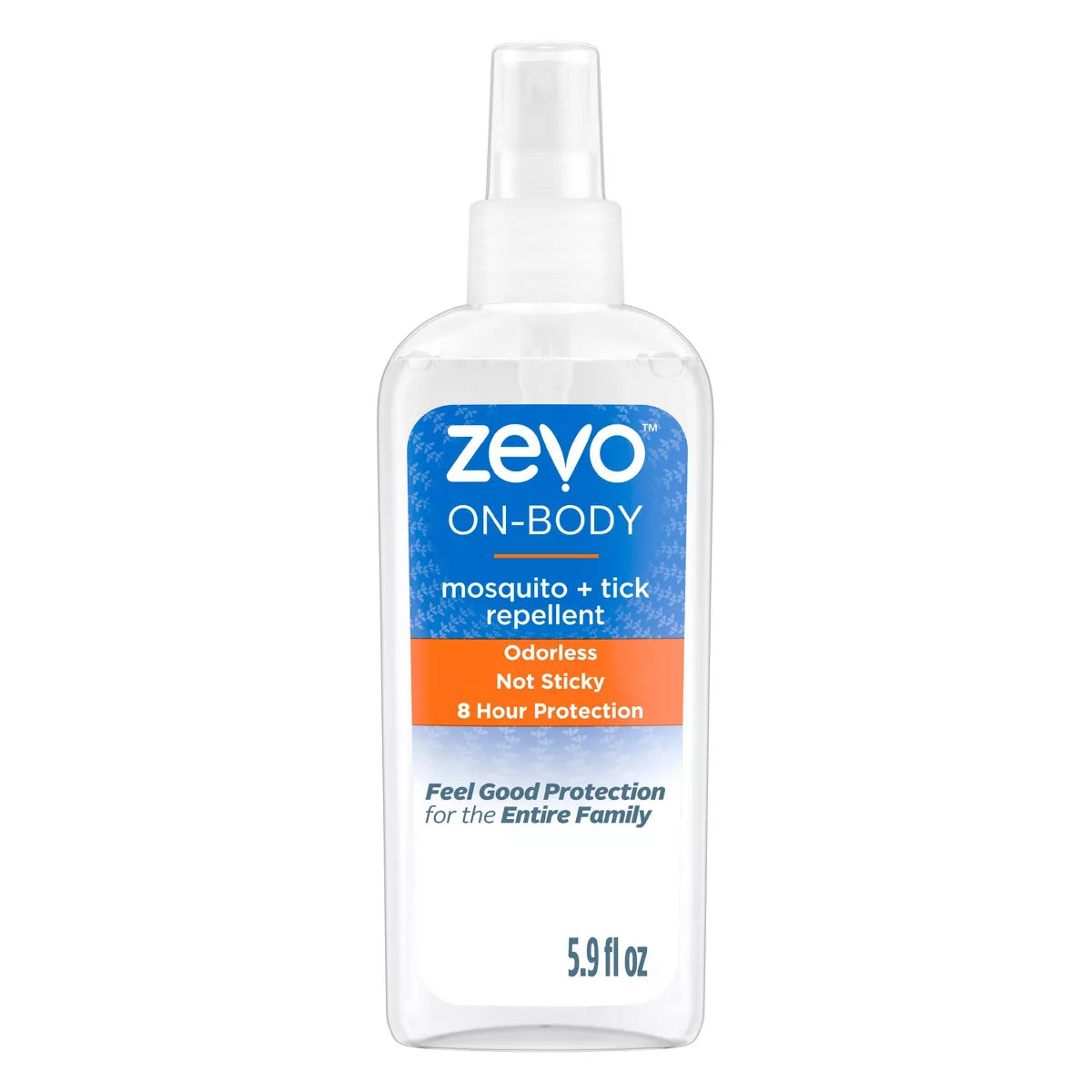 Zevo On-Body Mosquito and Tick Repellent Pump Spray – 5.9oz