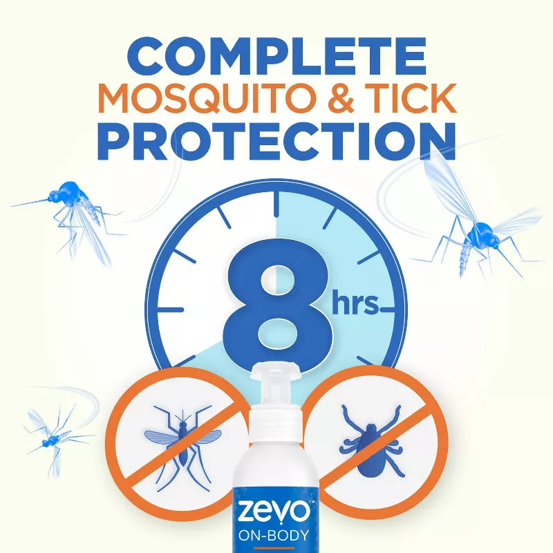 Zevo On-Body Mosquito and Tick Repellent Lotion – 5.8oz