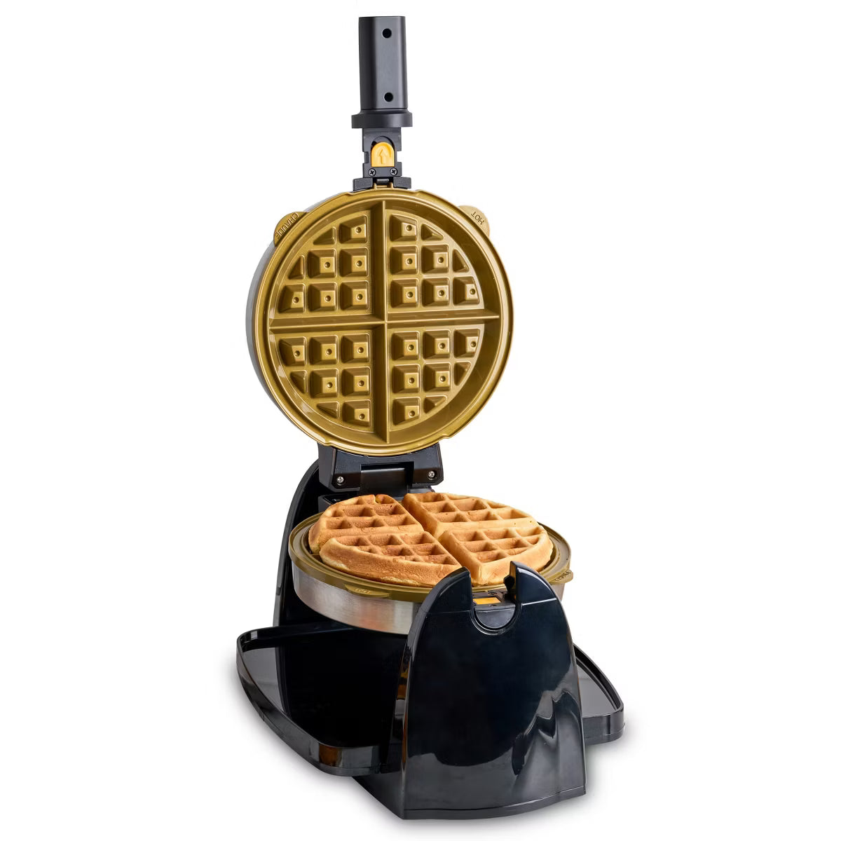 Krups Stainless Steel 180° Flip Rotating Belgian Waffle Maker