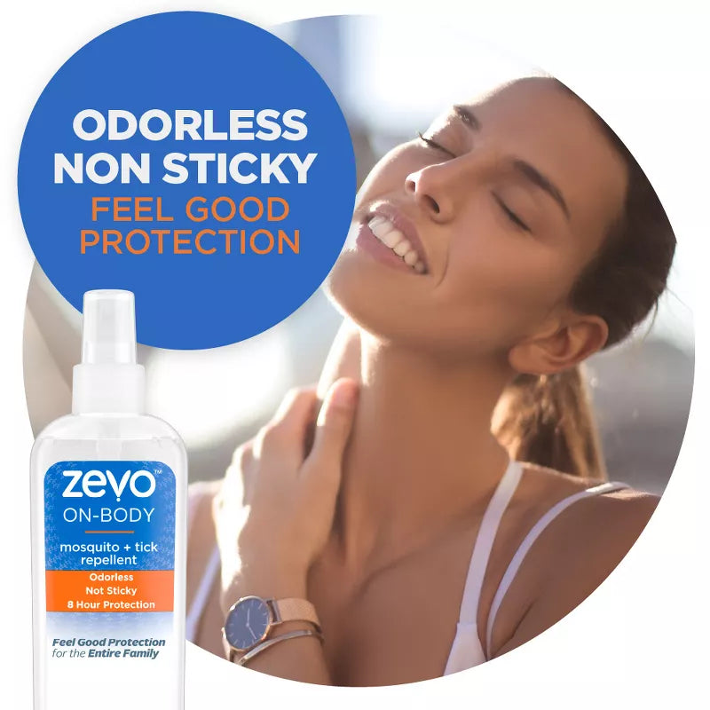 Zevo On-Body Mosquito and Tick Repellent Pump Spray – 5.9oz