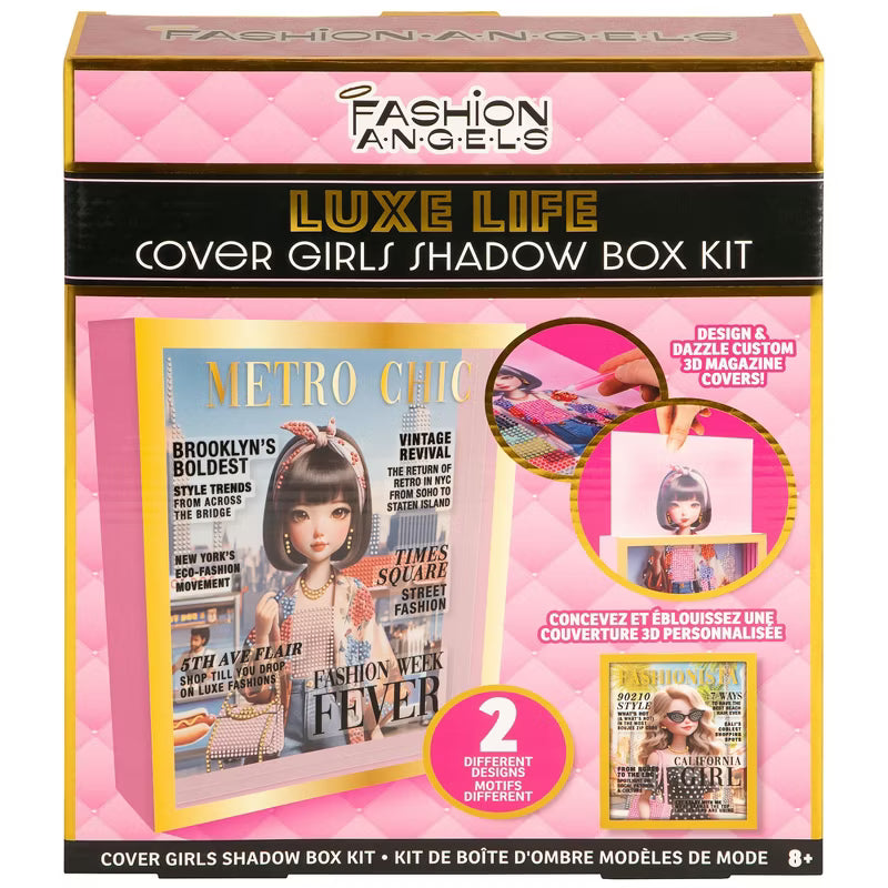 Fashion Angels Luxe Life Cover Girls Shadow Box Kit