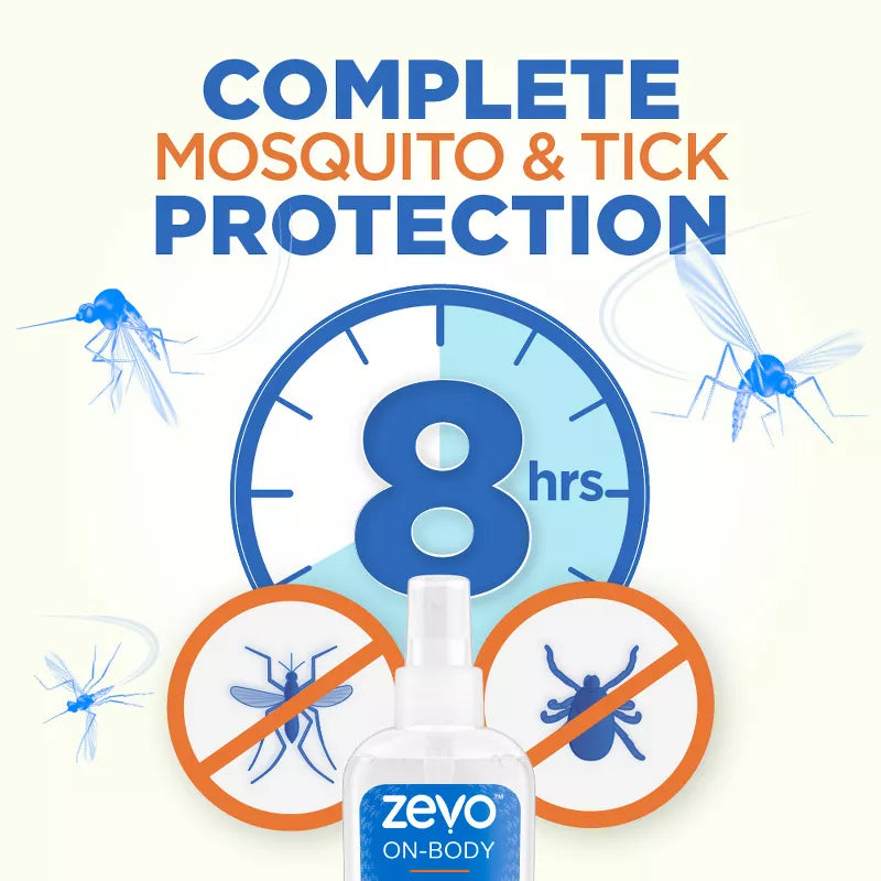 Zevo On-Body Mosquito and Tick Repellent Pump Spray – 5.9oz