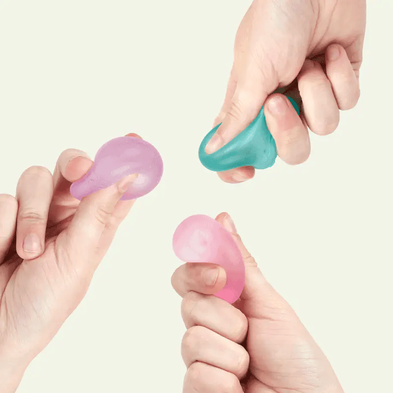 Speks Gump Memory Gel Stress Ball – Mini Set of 6