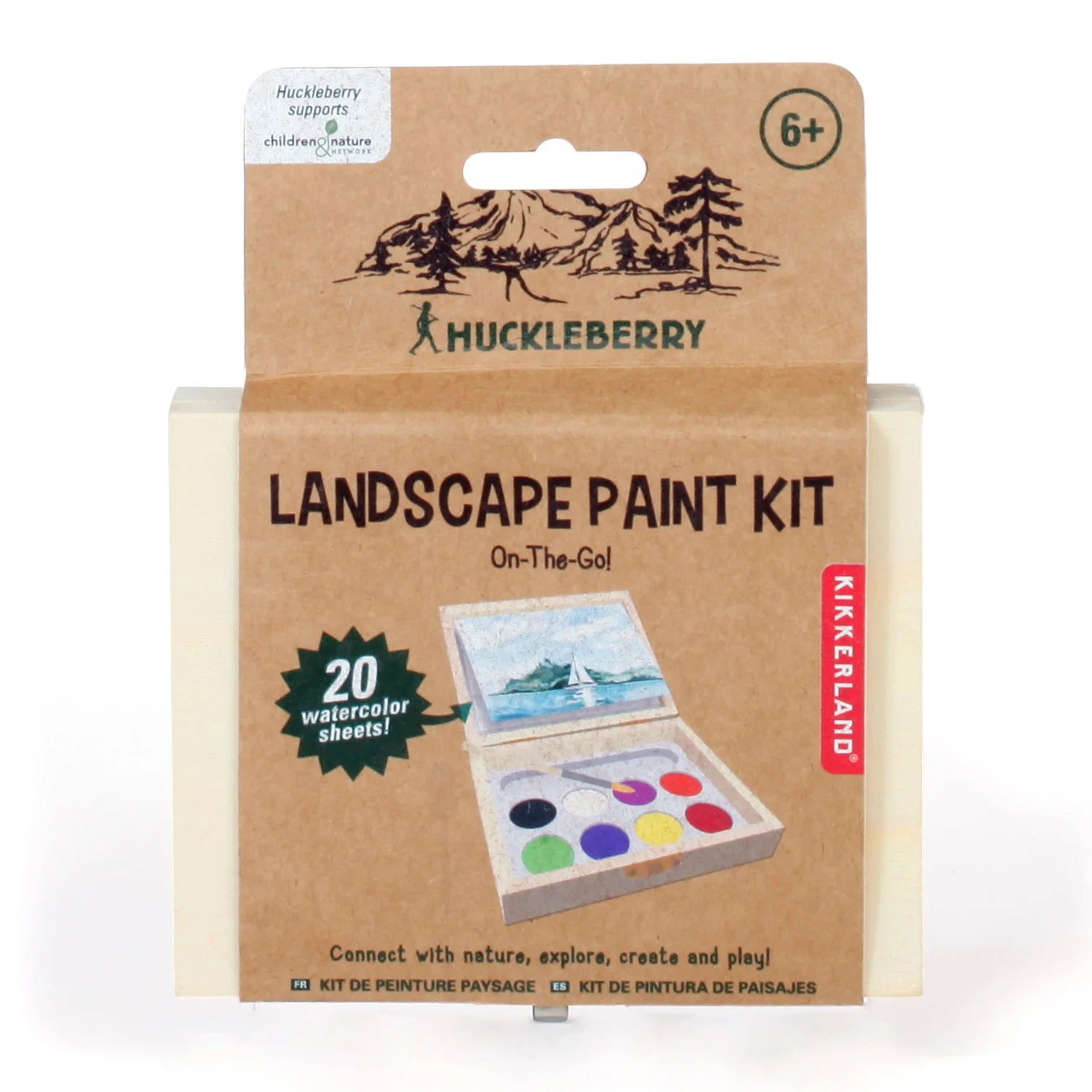 Watercolor paint palette portable art transparent acrylic mini painting  Iron box high-value moisturizing color palette
