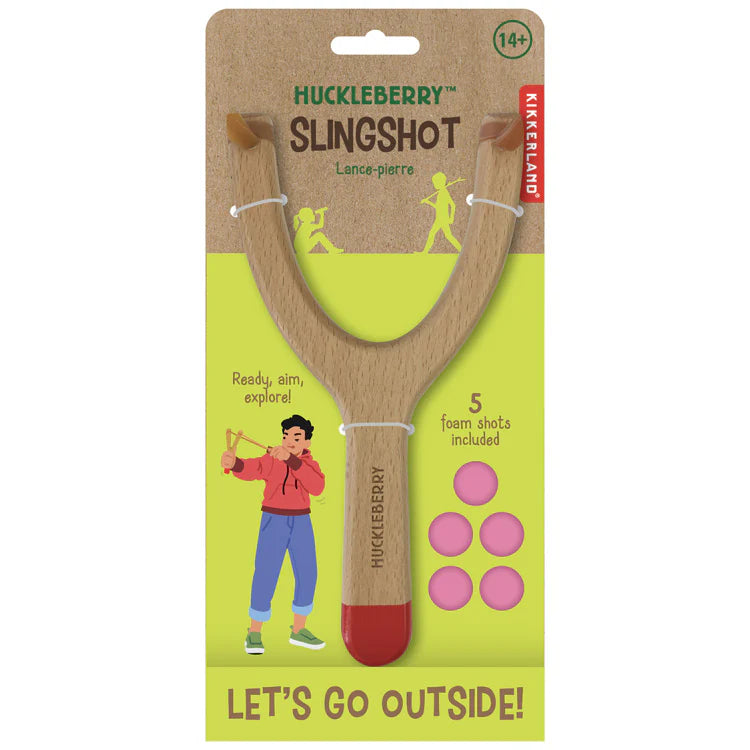 Kikkerland Huckleberry Slingshot Toy