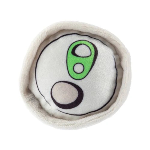 Haute Diggity Dog Designer Inspired Plush Dog Toy –White Paw - Waggermelon Hound Seltzer