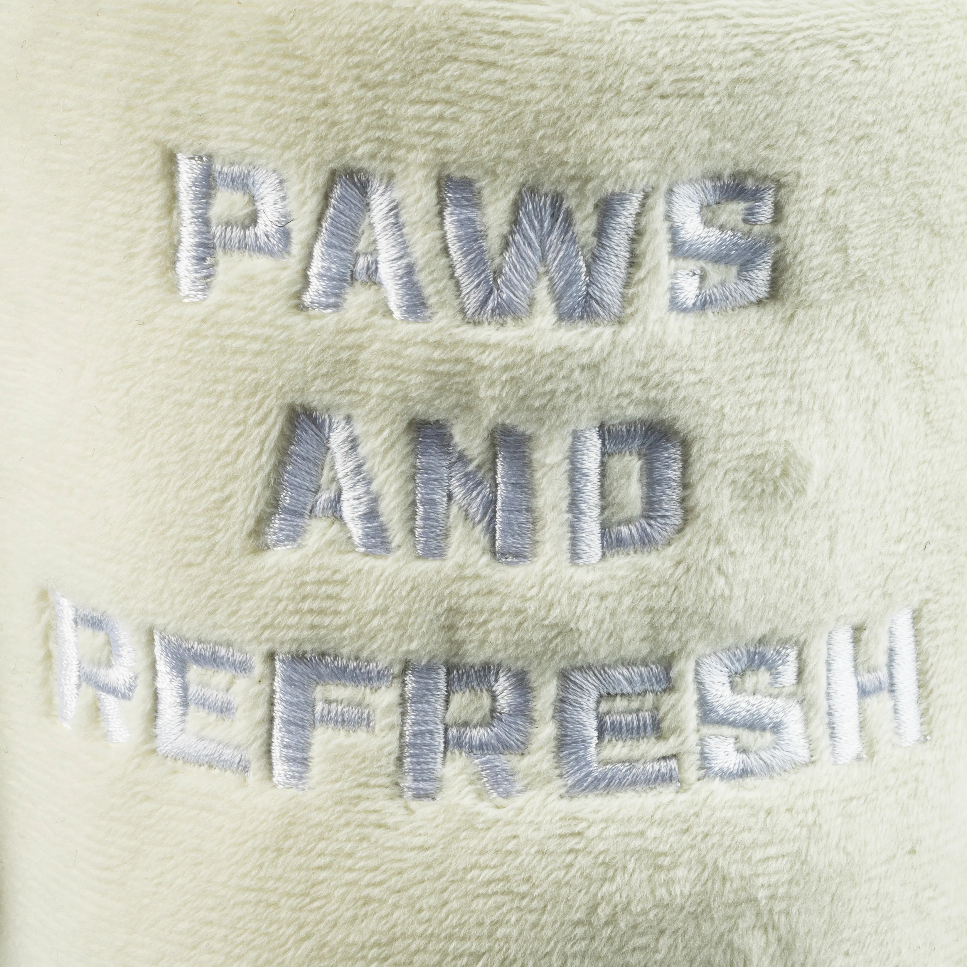 Haute Diggity Dog Designer Inspired Plush Dog Toy – Snuggly Cup – Ivory