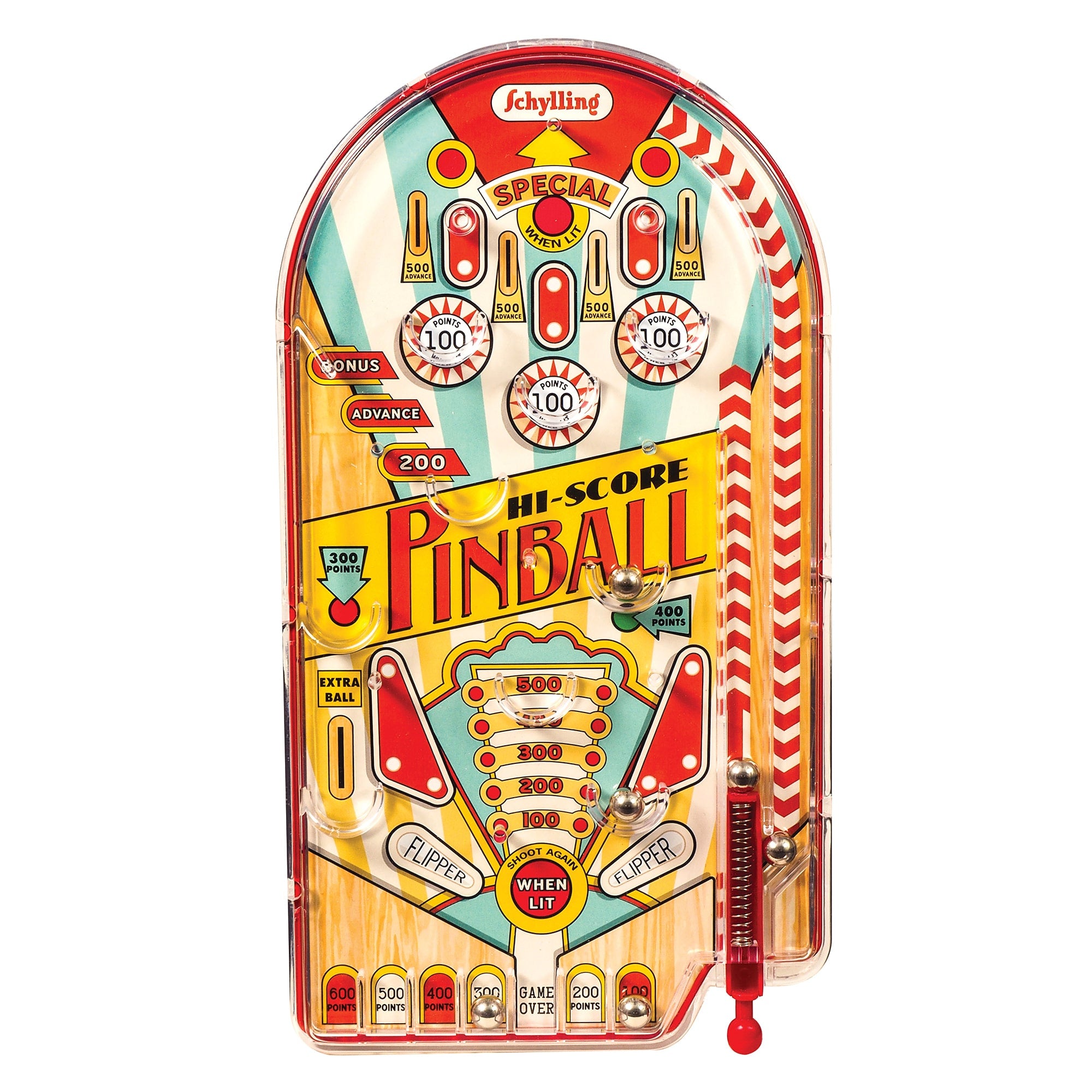 Vintage Hi-Score Pinball Game