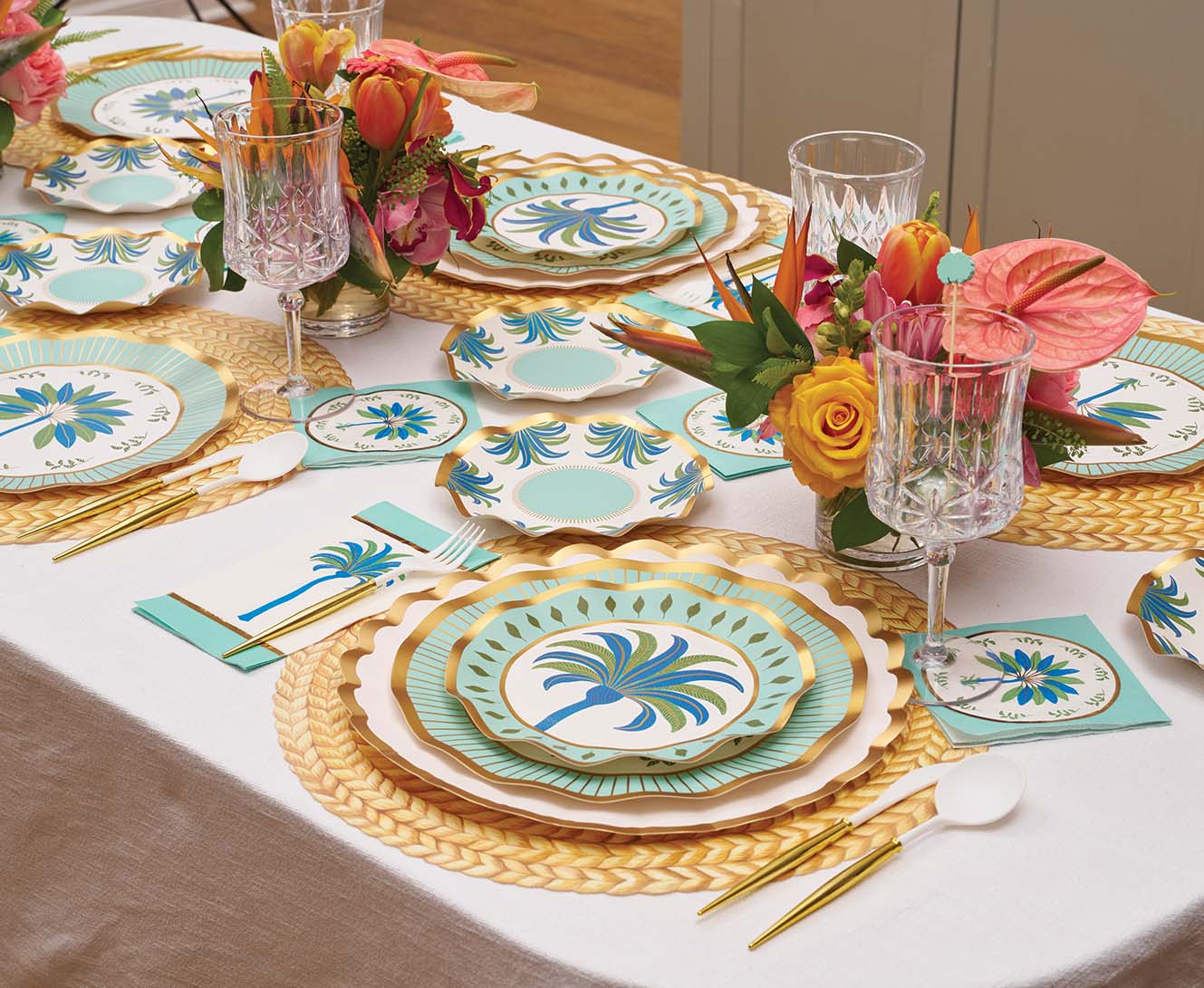Sophistiplate Scalloped Salad & Dessert Plates - 8pkg – Preppy Palm