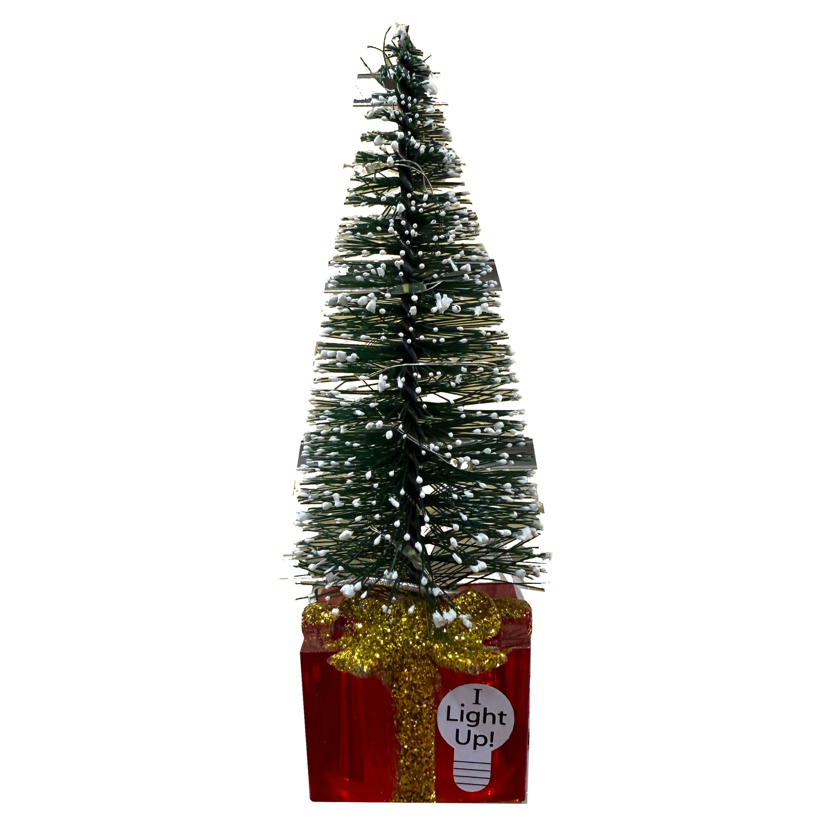 Light Up Mini LED Fir Tree – Assorted Colors – Each Sold Separately – 5"