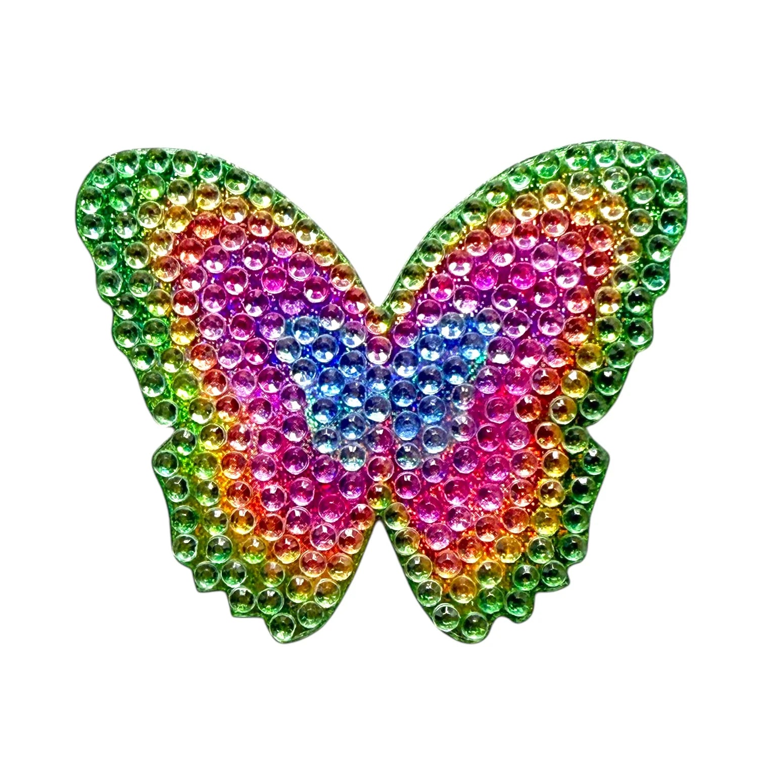 StickerBeans New Terez Sparkle Sticker – 2" – Pastel Butterfly