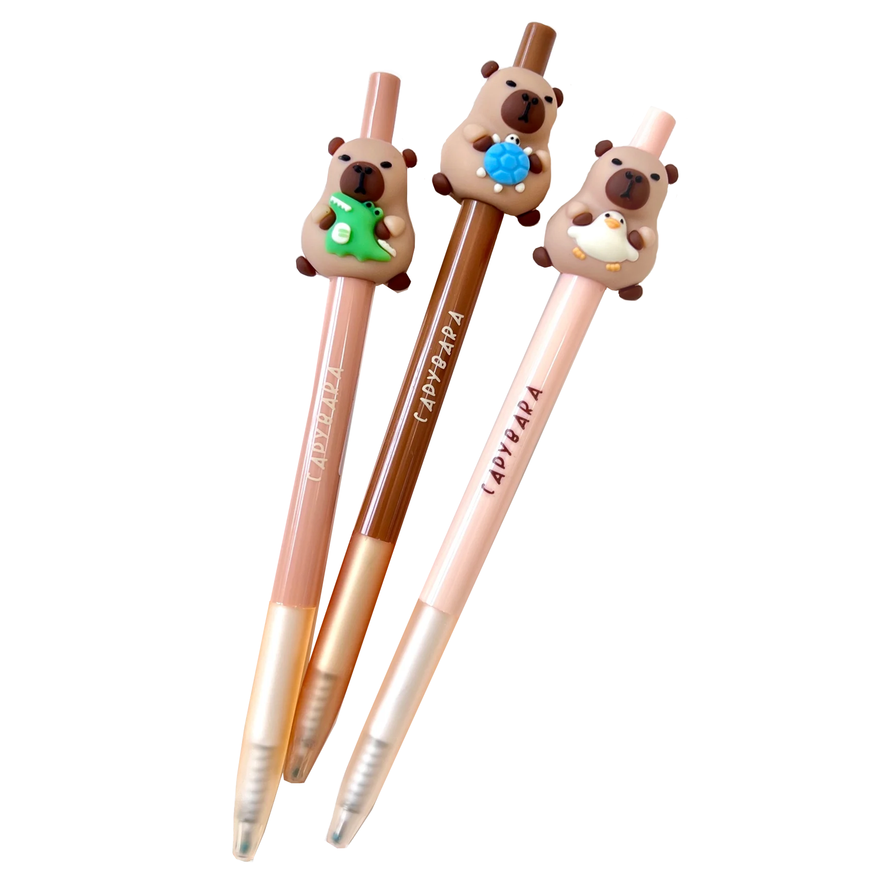 Capybara Gel Pen – Assorted Styles – Each Pen Sold Separately