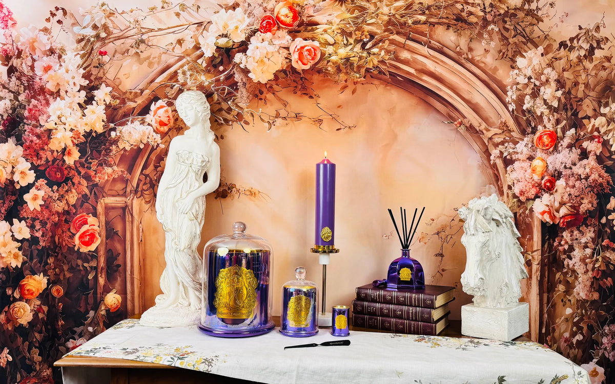Khush Candle La Leena Collection – Violet Lacquer Diffuser – 10 oz