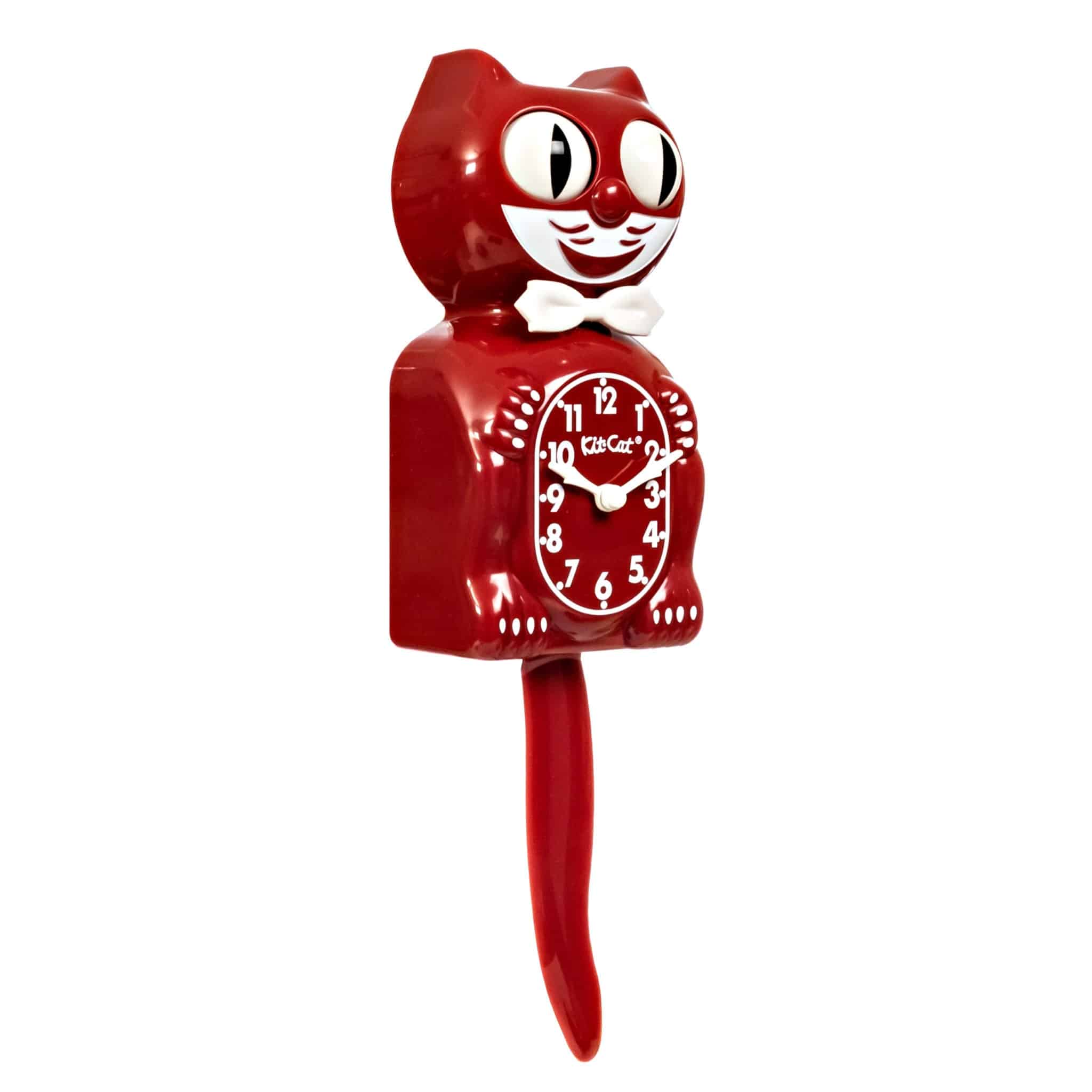 Classic Kit-Cat Klock – Cherry Red