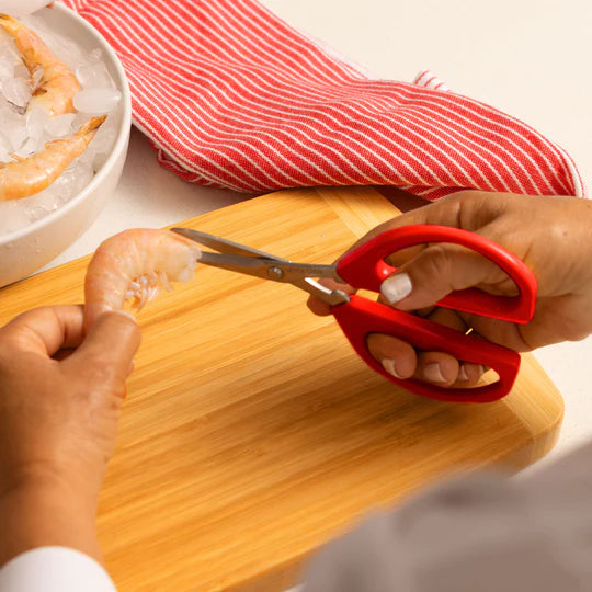 Joyce Chen Original Unlimited Kitchen Scissors – Red Handle