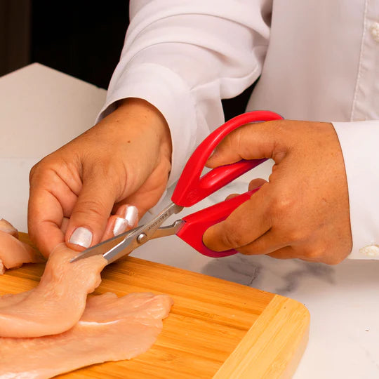 Joyce Chen Original Unlimited Kitchen Scissors – Red Handle