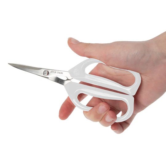 Joyce Chen Original Unlimited Kitchen Scissors – White Handle