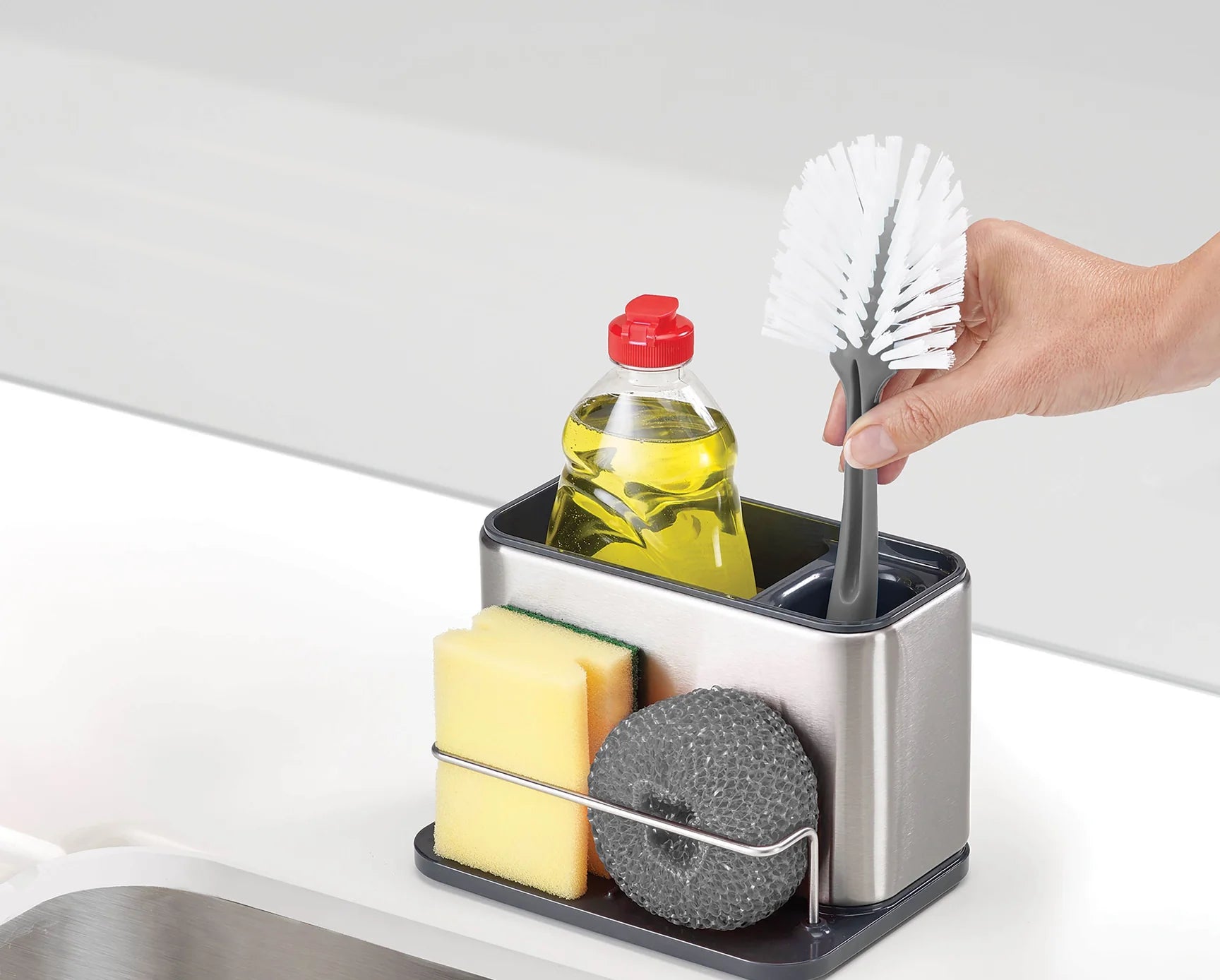Joseph Joseph Surface – Stainless Steel Large Sink Tidy
