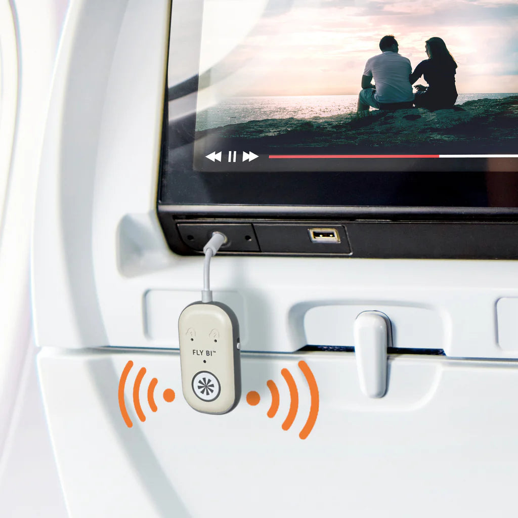 Tech Candy Fly Bi – Connects Headphone Jack to Wireless Earbuds or Headphones