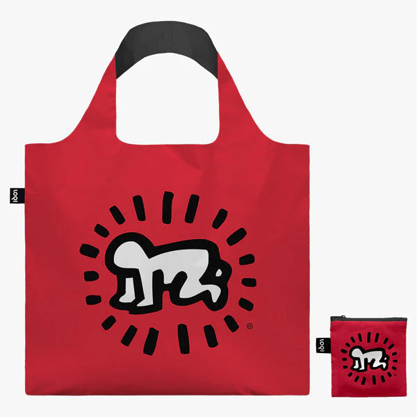 LOQI Recycled Reusable Tote Bag – Keith Haring Radiant Baby