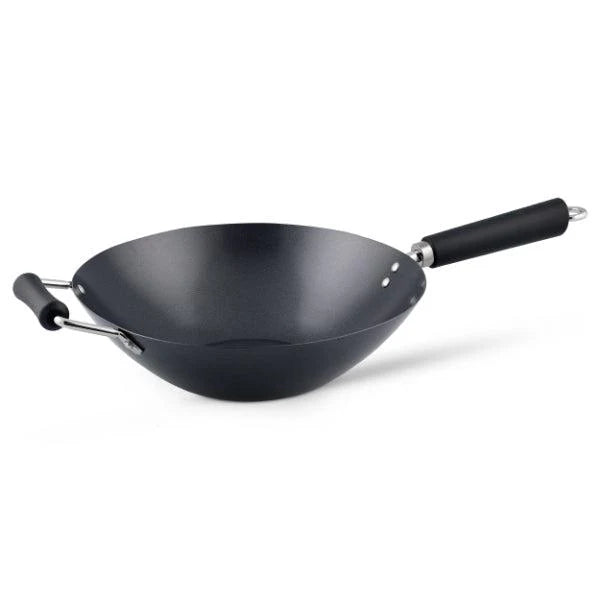 Ken Hom Excellence Non-Stick Carbon Steel Wok – 12"