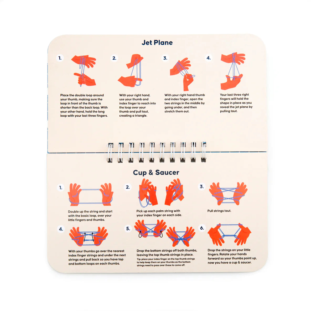 Kikkerland Kidoki Cats Cradle Game – Assorted Styles – SOLD INDIVIDUALLY