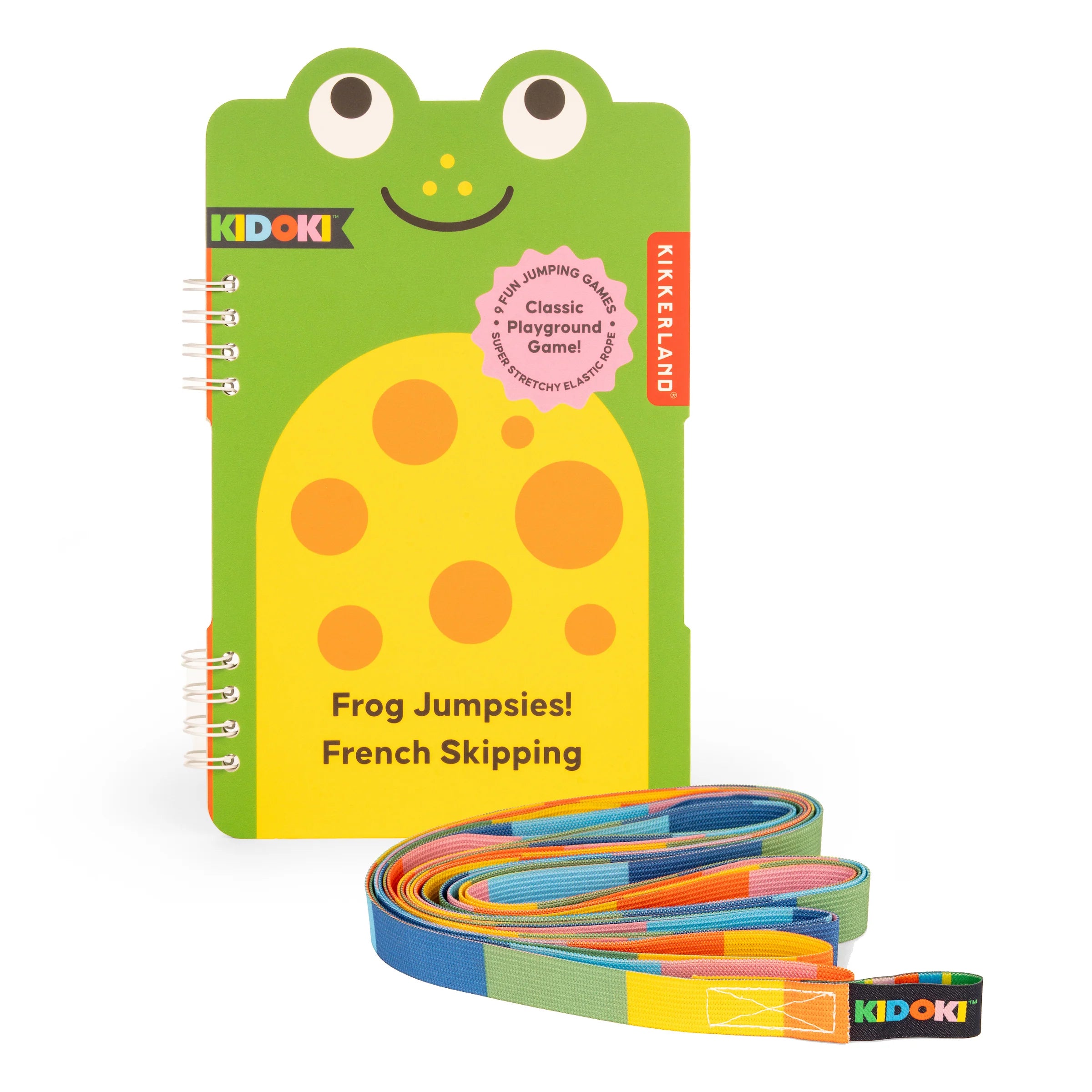 Kikkerland Kidoki Frog Jumpsies French Skipping Rope