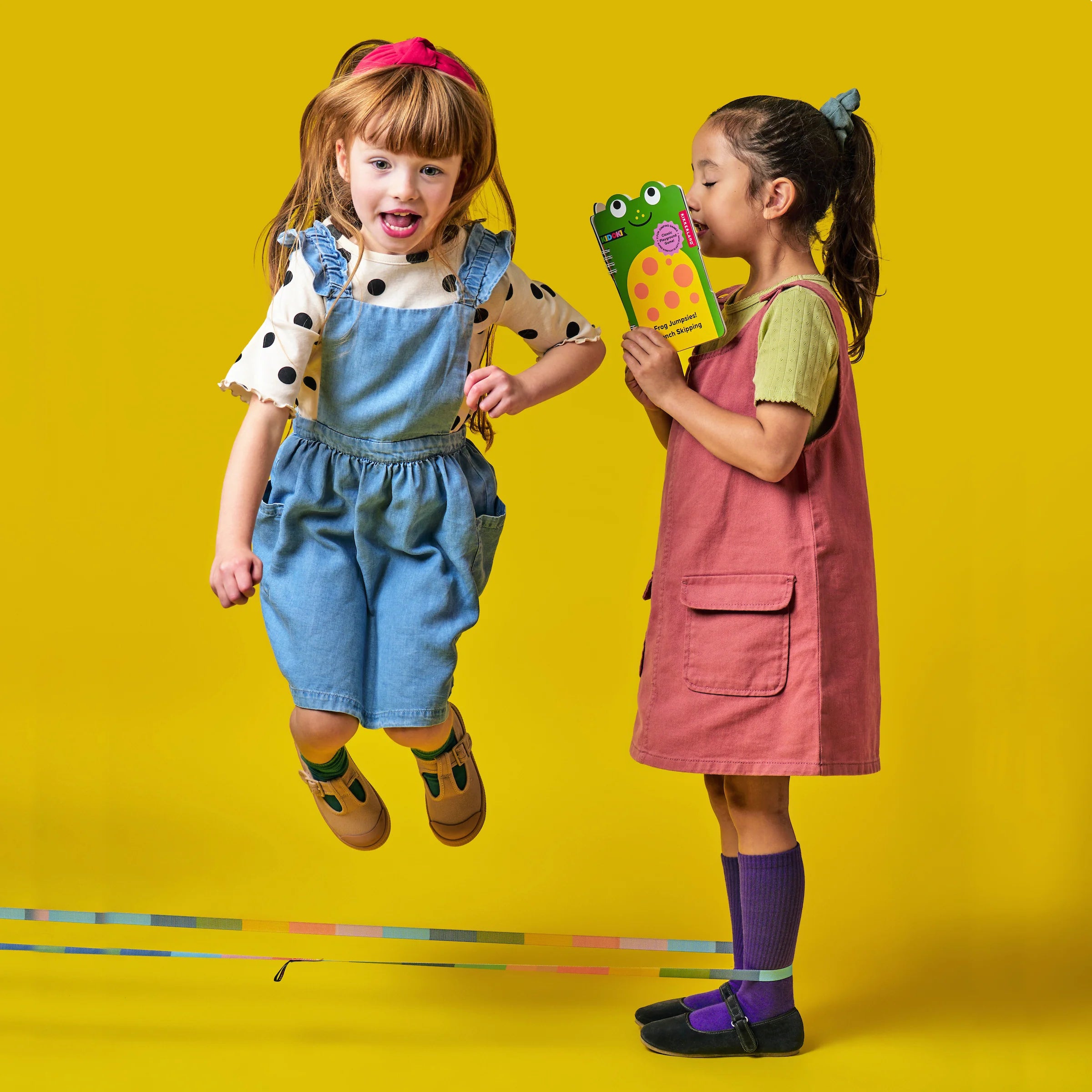 Kikkerland Kidoki Frog Jumpsies French Skipping Rope