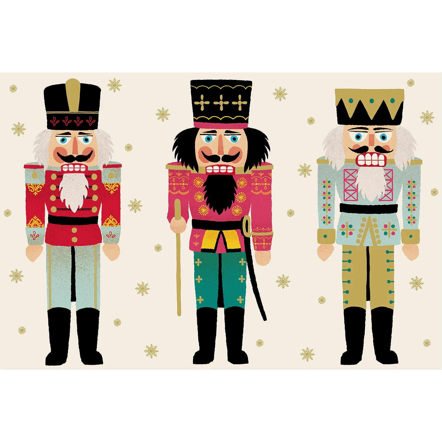 Hester & Cook Paper Placemats - Nutcrackers – 18 Per Pack