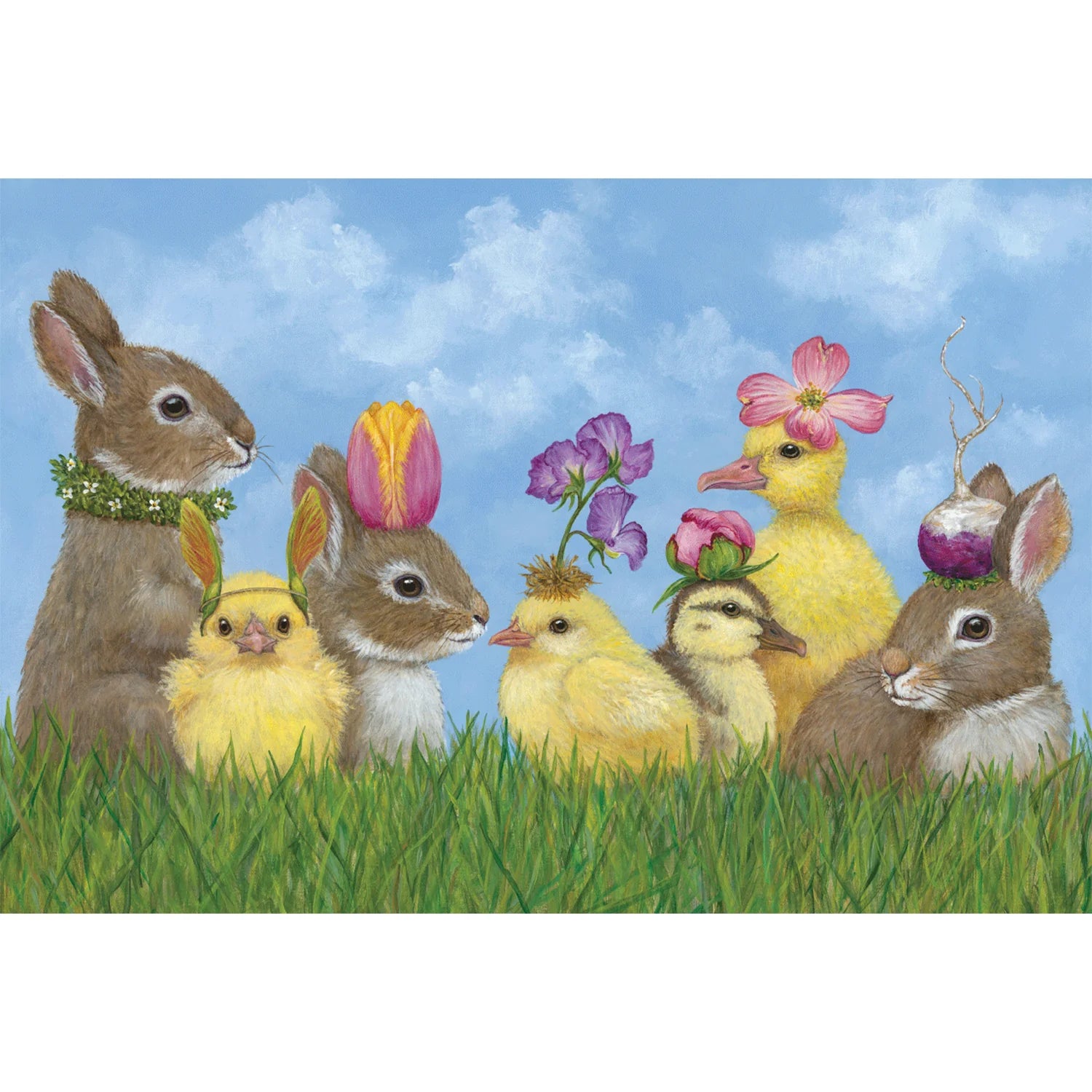 Hester & Cook Paper Placemats - Easter Gathering Placemats – 18 Per Package