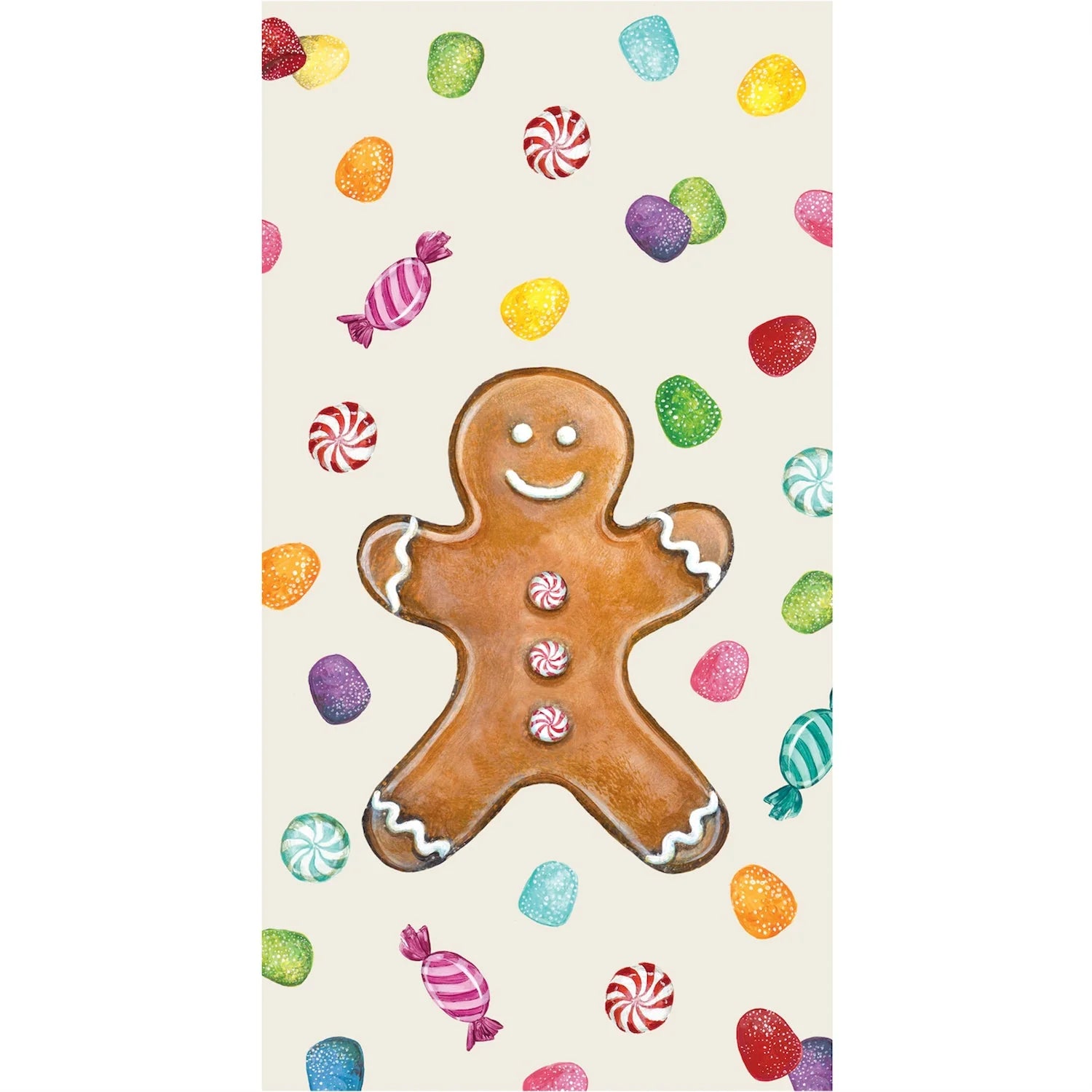 Hester & Cook Guest Towel – Gingerbread – 16pk