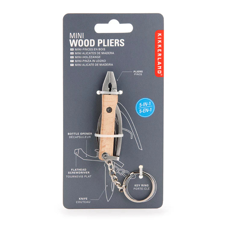Kikkerland Mini Key Chain Pliers