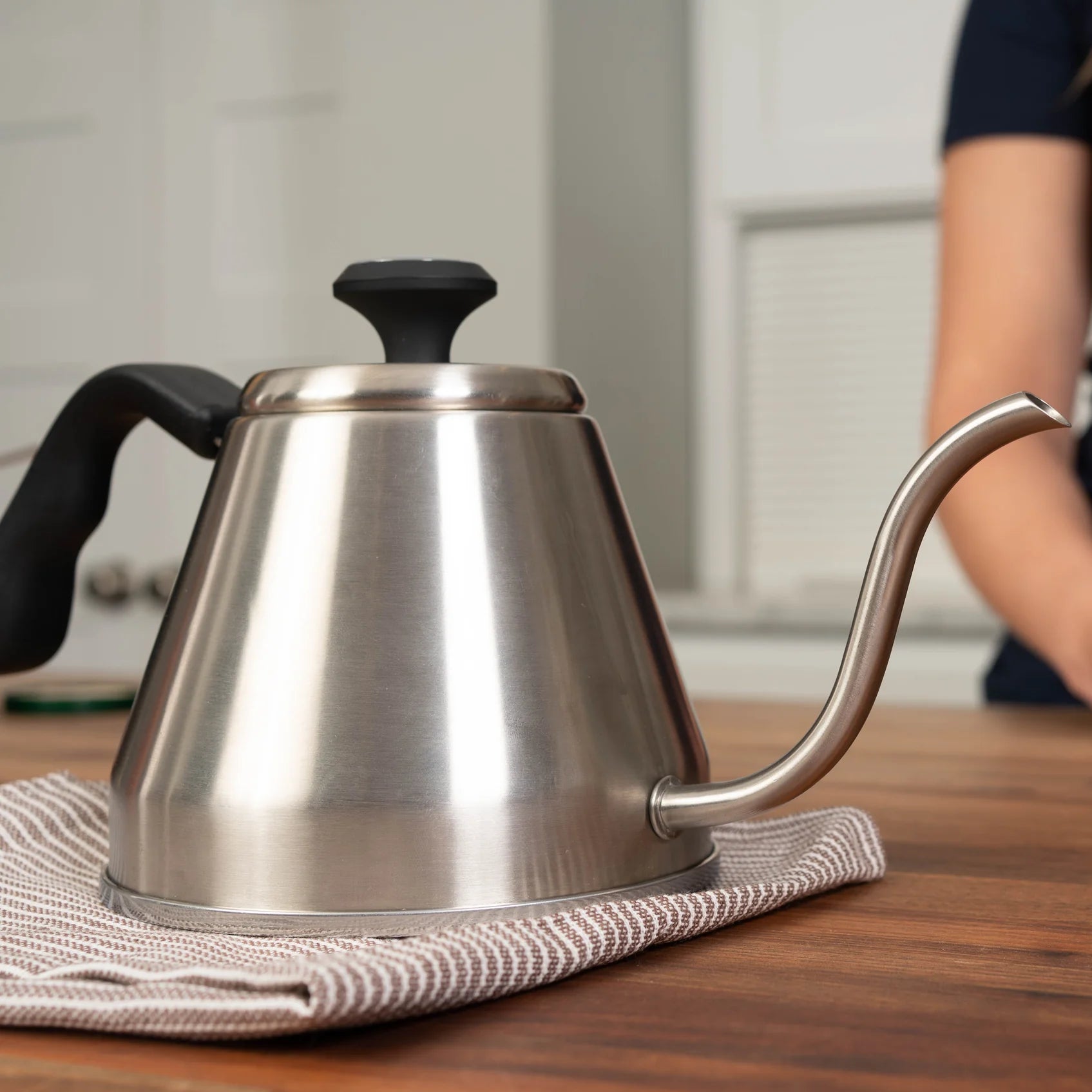 The London Sip Pour Over Stainless Steel Goose Neck Kettle
